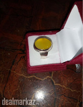 Irani Flat Yellow and Blue Aqeeq - Whatsapp for Order or Prices