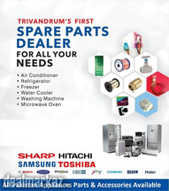 Toshiba Refrigerator Automatic Washing Machine Parts Available