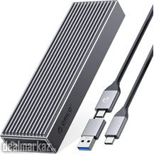 ORICO M.2 NVMe SSD Enclosure Aluminum Tool-Free Adapter, 10Gbps USB3.2