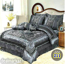 Bridal bed sheet 9 pieces set