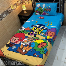 4pc Export Cotton Single Pair Bedsheets