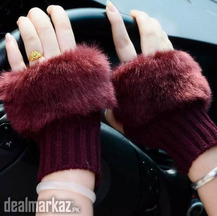 Winter Faux Fur Gloves