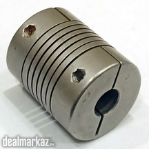 HELI-CAL 7X7mm Bore Hard Iron Motor Shaft Flexible Coupling C131