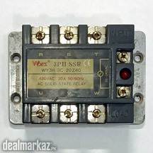 WYES WY3H 3C 20Z40 90-240V/AC 3-Phase Solid State Relay (SSR) R23