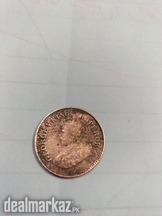 1/2 pice, copper,1919, George v