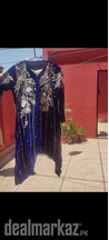 3 piece velvet party wear dress.