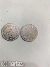 Two coins, united arab amirates,50 filis 2013_1434