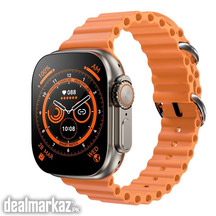 X8 Ultra Smartwatch 49MM With Bluetooth Calling ORANGE-Black