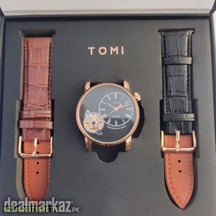 Men's dual strap wrist watch
