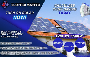 ON-GRID | OFF-GRID | HYBRID | Solar System | Reverse Meter