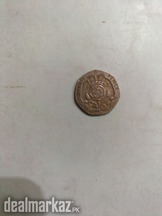 Coin of 20 pence 1982, united kingdom