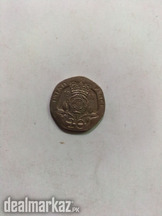 Coin of 20 pence,1988, united kingdom