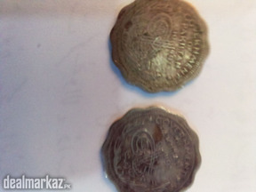Two Pakistani coins of one anna,1949