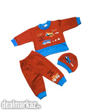 3 PC's New Born Baby Stiched Suit Winter Stuff