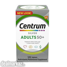 Centrum Silver Adults 50+, 125 Ct