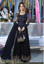 Women's 3 pcs stitched chiffon silk maxi suit free delivery