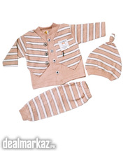 New Born Baby Stiched Suit Winter Stuff 3 PC's