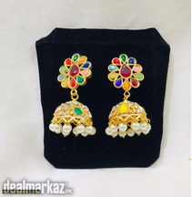 Fancy Kundan Earrings
