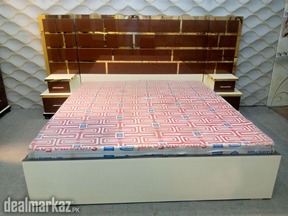 Acrylic bed room set with stree stand
