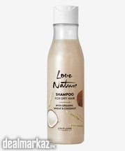 LOVE NATURE Shampoo For Dry Hair with organic(250 ml)