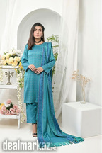 Stuff sussi two tone bindi style shirt and dupta with plan trouser