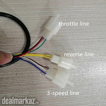 Electric Bike Throttle Accelerator 3 Speed Controller Reverse Forward