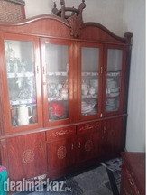 Show case wooden