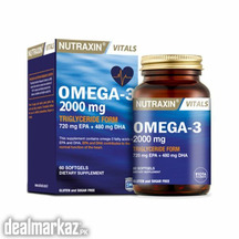 Nutraxin Omega-3 60 Softgels