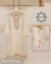 Agha Noor Embroidered Organza