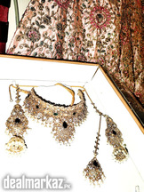 Wedding lehnga with jewellery from UK