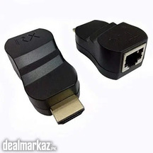 HDMI Extender Tobo 4kx2k by Cat-6/6E Cable 30M (Black)