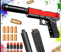 Toy Gun With Soft Bullet