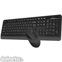 A4Tech Fstyler FG1010S 2.4G Power-Saving Wireless Desktop Set - Grey