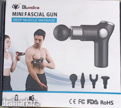 U.S Brand Wireless Mini Fascial Gun Vibrating Massager Gun with USB