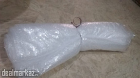 Bubble wrap for packing crockery