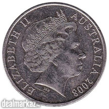 Australia coins cent 20 Elizabeth