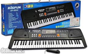 61 Keys LED Digital Musical Instrument Keyboard Piano Toy For Kid's