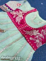 2 pieces stiched fancy maxi