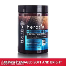 Keratin Creamy Hair Mask - 1000 ML For Moisturizing & Smooth Hair
