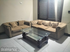 Sofa set with table