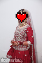 ONE TIME USED BRIDEL DRESS PREPARE BY NOUSHAQ