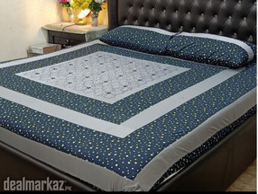 Bedsheet with pillow covers