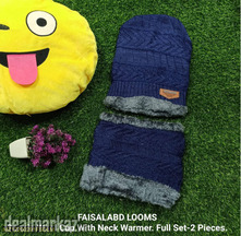 Cap with neck warm..winter collection