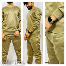 Premium quality men's polyester fleece tracksuit