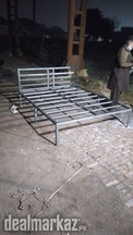 Best Quality Heavy Metal Bed with side tables available for delivery