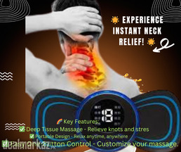 "Relieve tension, relax muscles. Ultimate neck massage experience. Lim