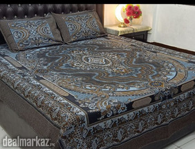 3pc gultex multani bedsheets