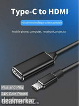 USB-C Type C to HDMI Adapter USB 3.1 Cable Laptop Phone Tablet HDMI Co