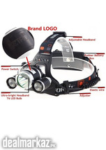 Headlamp 4 Mode Headlight T6 2*XPE LED Head Lamp Led Rechargeable Hunt