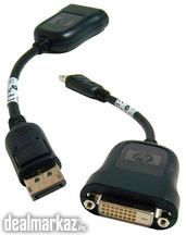 HP DisplayPort to DVI-D Adapter Cable 481409-002 Display Port to DVI-D